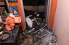 Accidental fire in Bajilakeri apartment